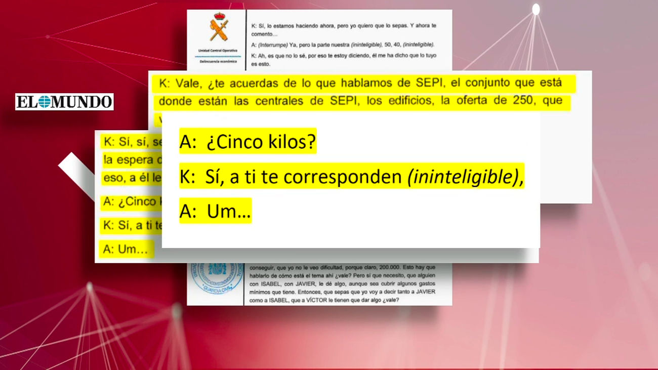 Aldama entrega al Supremo una cinta de Koldo  en la que pacta con Ábalos una comisión de 5 millones por la venta de la sede de la Sepi
