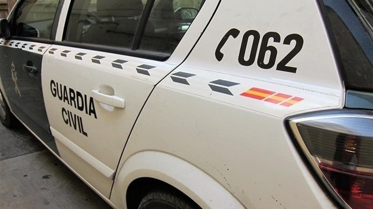 Coche patrulla de la Guardia Civil