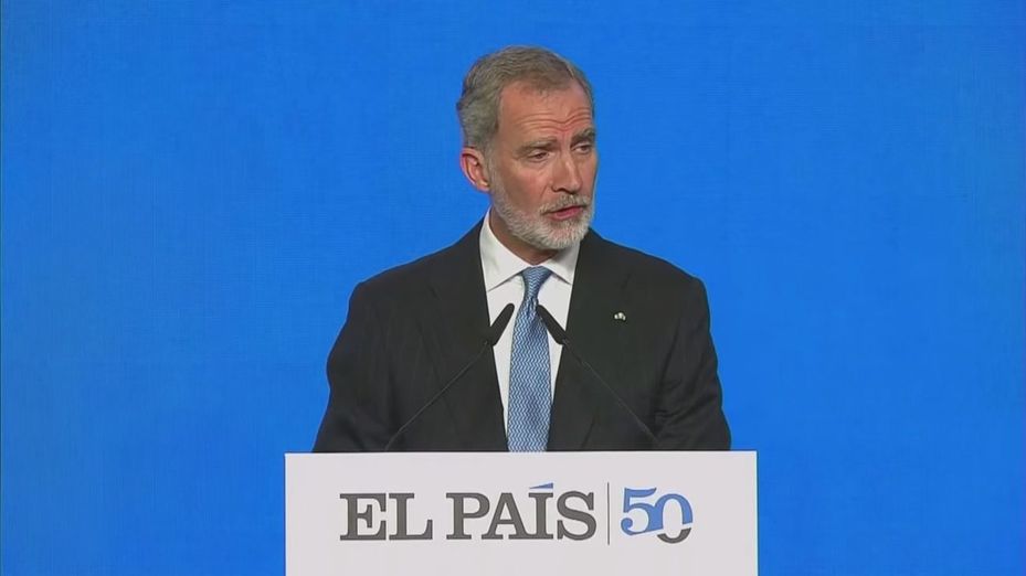 Felipe VI reconoce el papel de la prensa "en la construcción de la España democrática"