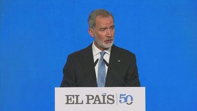 Felipe VI reconoce el papel de la prensa "en la construcción de la España democrática"