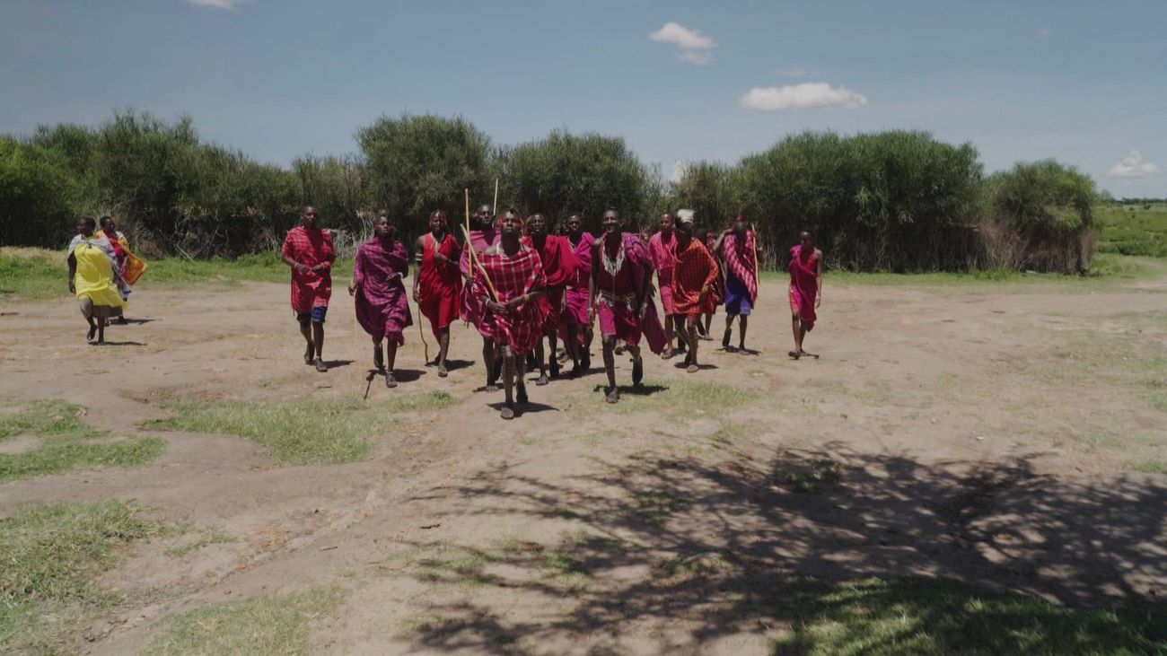 Así es una tribu de guerreros en Masái Mara, Kenia