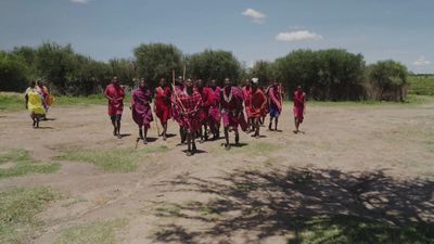 Así es una tribu de guerreros en Masái Mara, Kenia