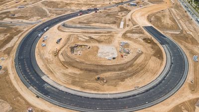Con los trabajos en el Pit Building y la línea de meta, Madring está ya casi terminado