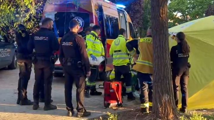 Muerte violenta de un joven, apuñalado en el pecho, en el parque Paraíso de San Blas