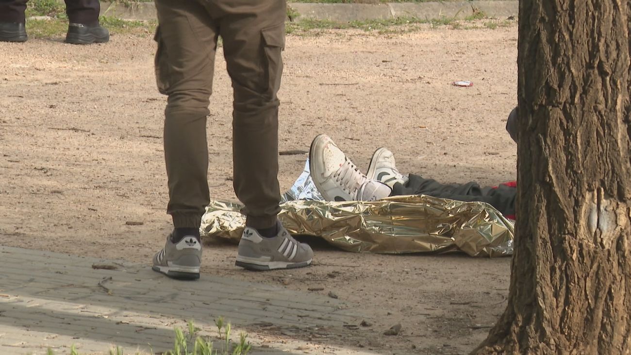 Apuñalado un joven de 20 años en el parque El Paraíso de San Blas