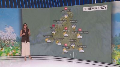 Activada la alerta amarilla este jueves por tormentas fuertes acompañadas de viento y granizo en Madrid