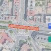 Carriles habilitados desde la A-3 por las obras en el túnel de Conde de Casal