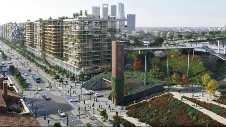 Arrancan las primeras obras de Madrid Nuevo Norte con los trabajos de demolición en Las Tablas