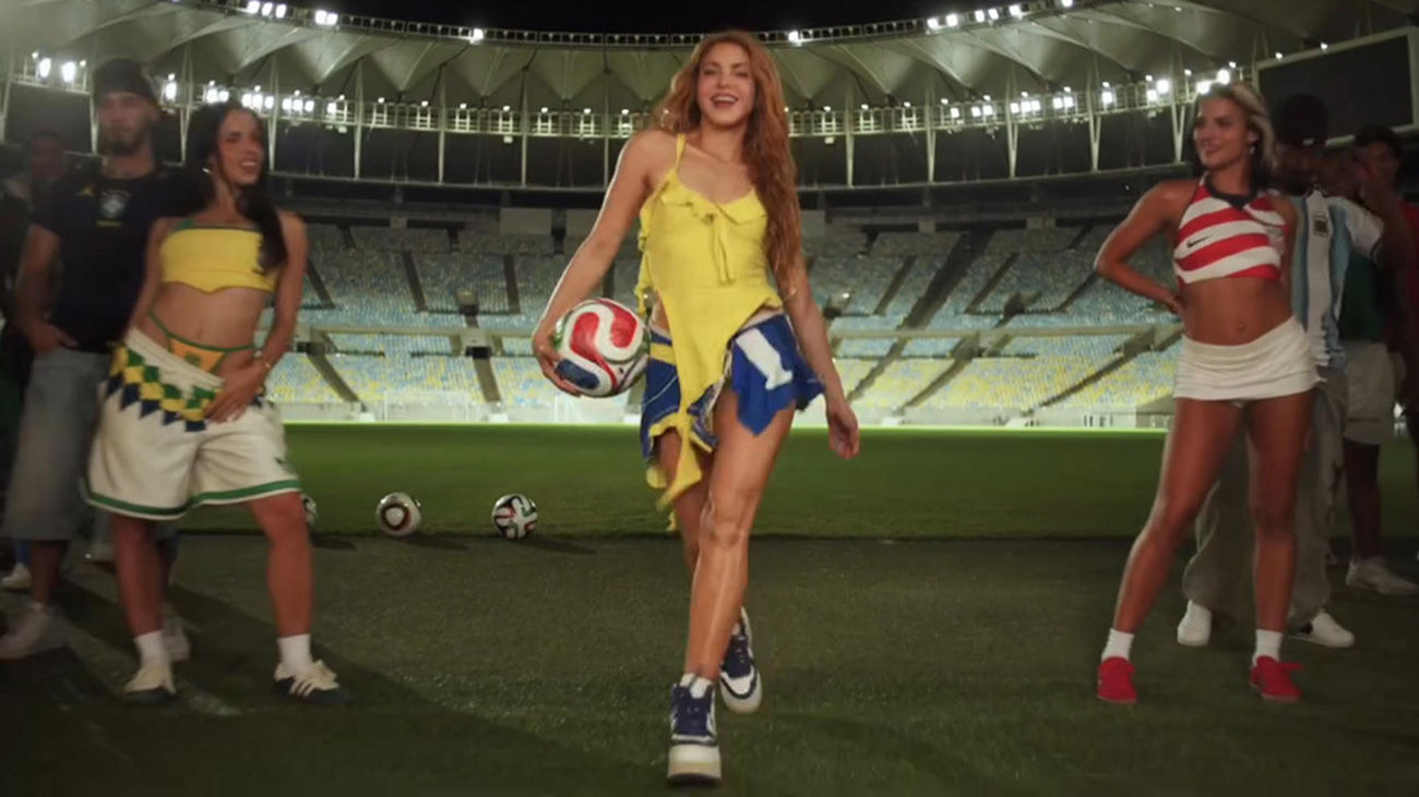 La canción 'Dai dai', de Shakira, himno oficial del Mundial de Fútbol 2026