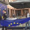 La bandera de la UE ondea en Las Rozas para celebrar el Día de Europa