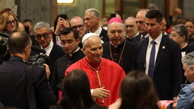 León XIV celebra su primer año de pontificado suplicando la paz en el santuario de Pompeya