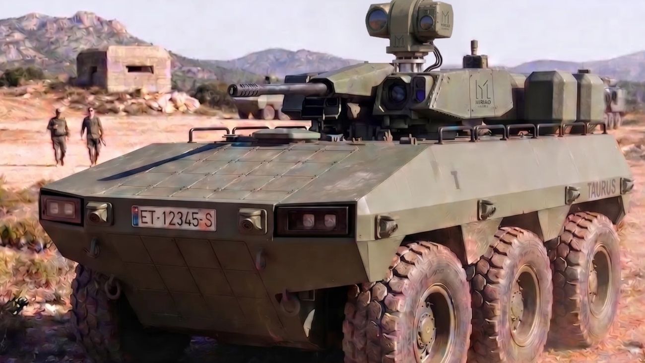 Presentado en San Fernando de Henares un nuevo vehículo militar autónomo
