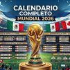 El calendario de los 104 partidos del Mundial 2026