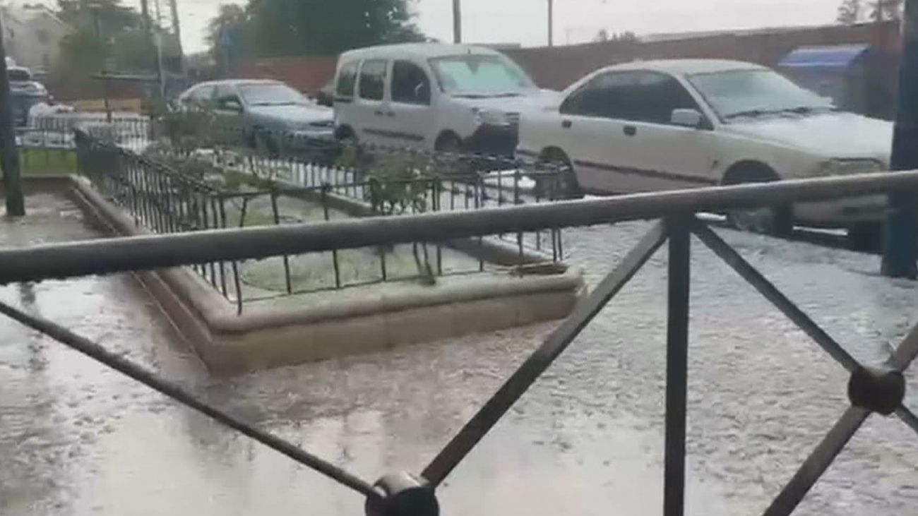 Aviso amarillo por tormentas con granizo, vientos muy fuertes y temperaturas sin cambios