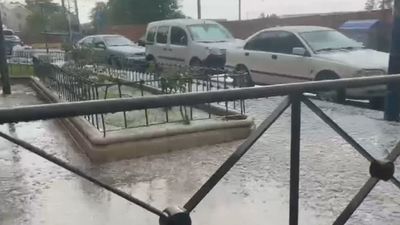 Aviso amarillo por tormentas con granizo, vientos muy fuertes y temperaturas sin cambios