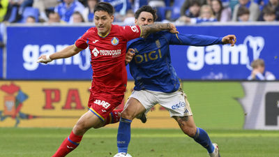 0-0. El Getafe se lleva un empate de Oviedo que le permite soñar con Europa