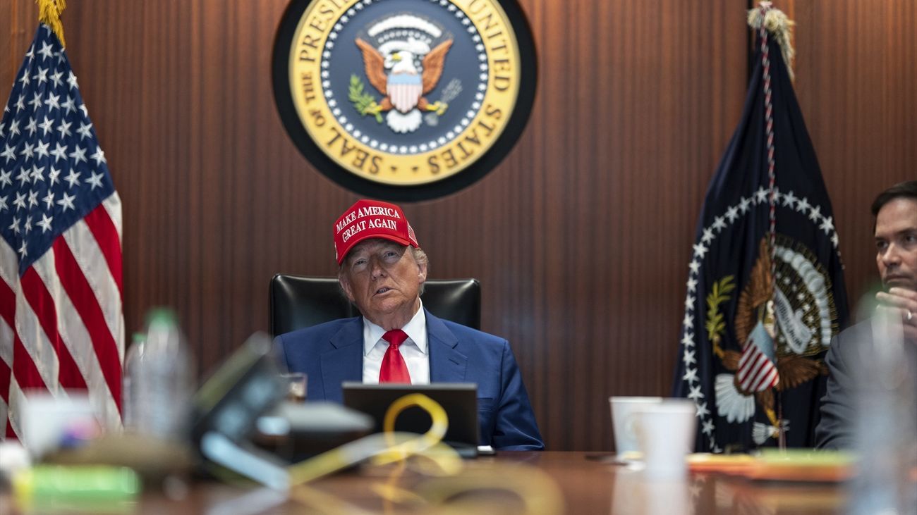 El presidente de Estados Unidos, Donald Trump
