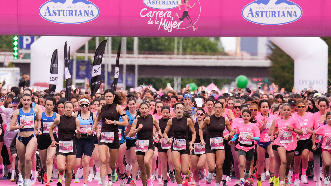 38.000 mujeres corren contra el cáncer de mama en Madrid