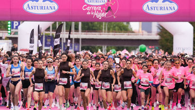 38.000 mujeres corren contra el cáncer de mama en Madrid