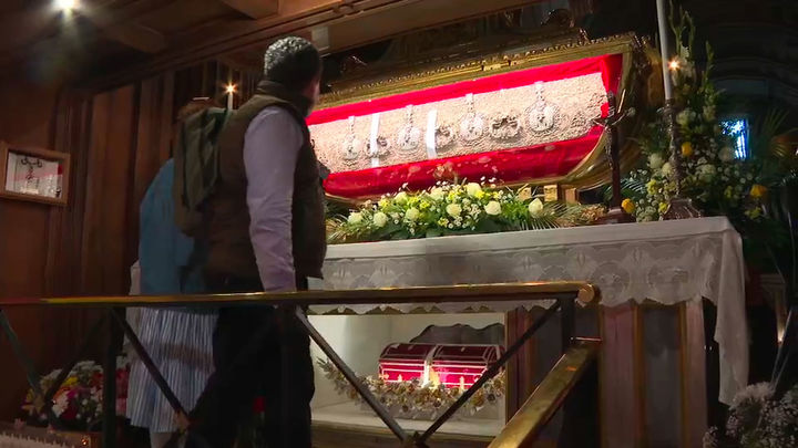 El cuerpo incorrupto de San Isidro Labrador se puede visitar hasta el 15 de mayo
