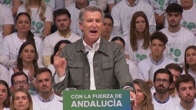Feijóo reprocha la ausencia del Gobierno en el funeral de los dos guardias civiles: "No se puede tener menos humanidad"
