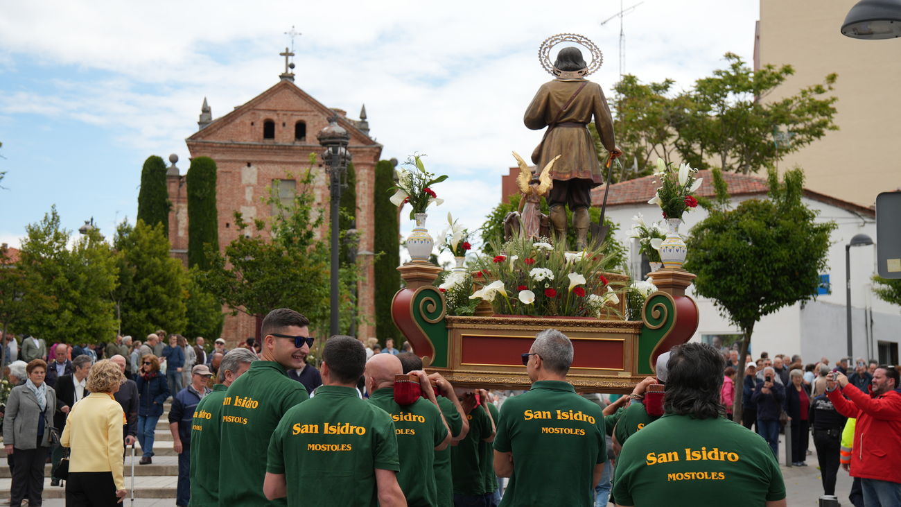 Celebración de San Isidro en Móstoles