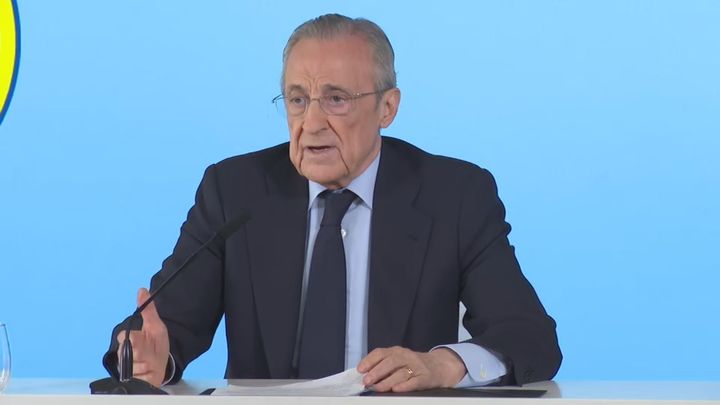Florentino Pérez, presidente del Real Madrid