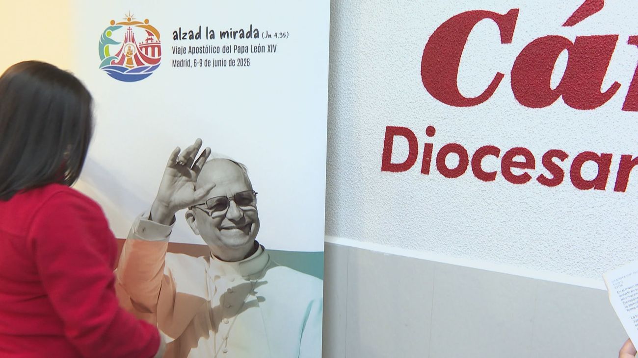 El centro de acogida de Cáritas, en Carabanchel, ya aguarda la visita del papa