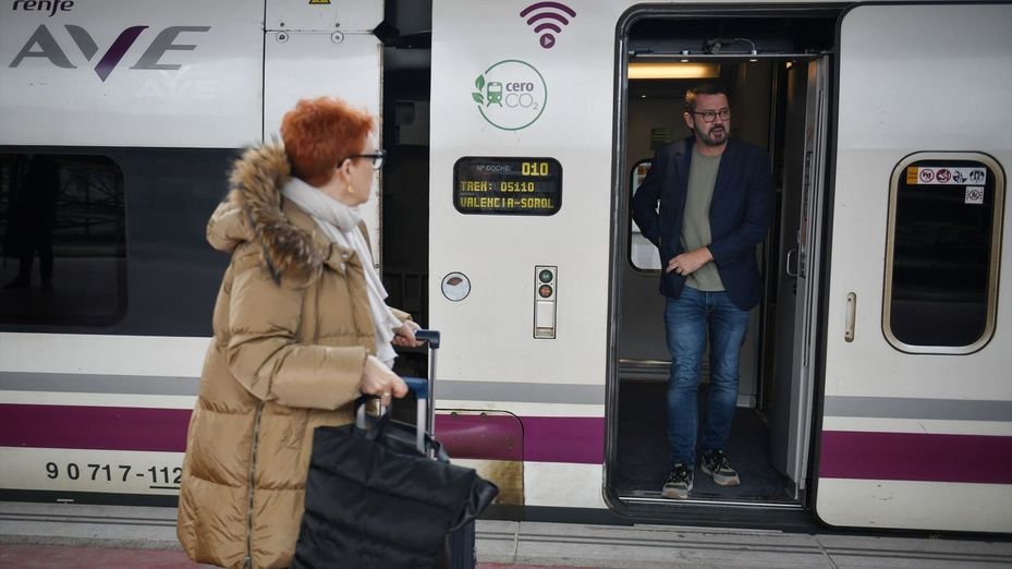 Retrasos en los trenes de Alta Velocidad con origen o destino Madrid Chamartín
