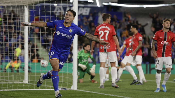 3-1. El Getafe gana al Mallorca y se asienta en Europa