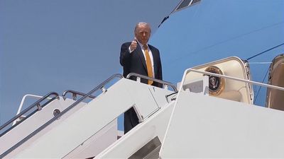 Trump viaja a China en una cumbre marcada por el pulso arancelario y la guerra de Irán