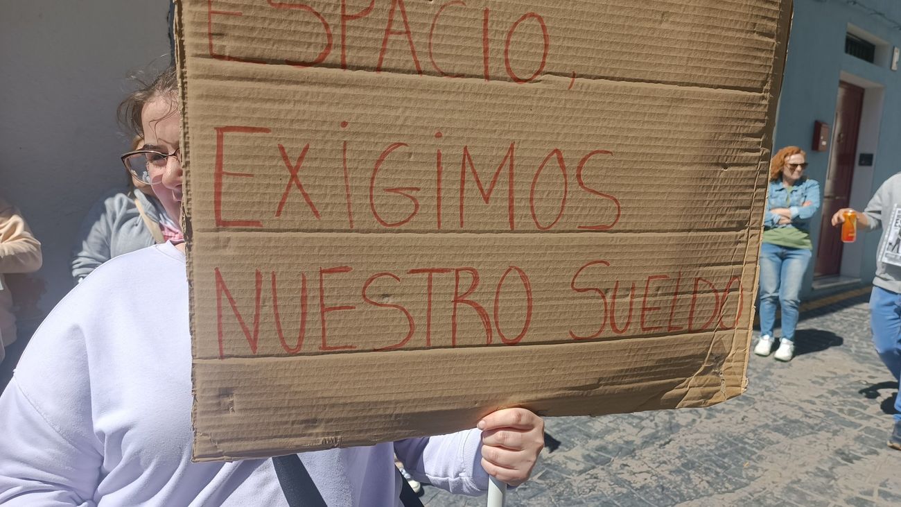 Huelga de empleados de limpieza de Parla