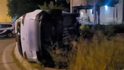 Un menor sin carné, positivo en alcohol, provoca un accidente de tráfico en Valdemoro