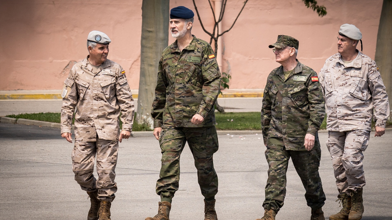 Felipe VI visita el centro clave de la ciberdefensa española