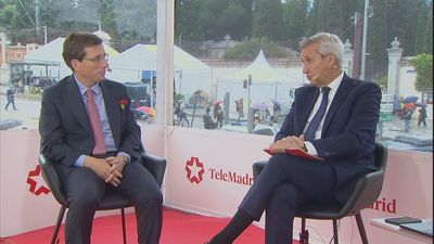 Almeida, en Telemadrid: "En los tiempos de enfrentamientos que vivimos, si hay una ciudad abierta, es Madrid"