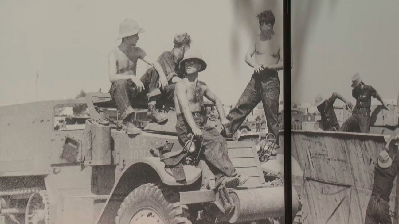 El Campo del Moro acoge la exposición '1945. Liberation. Tras las huellas de La Nueve'