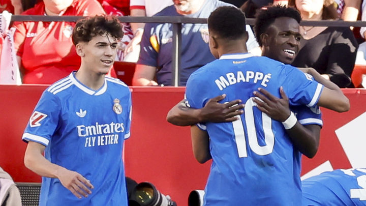 0-1. El Real Madrid gana, Vinicius marca y Mbappé se redime