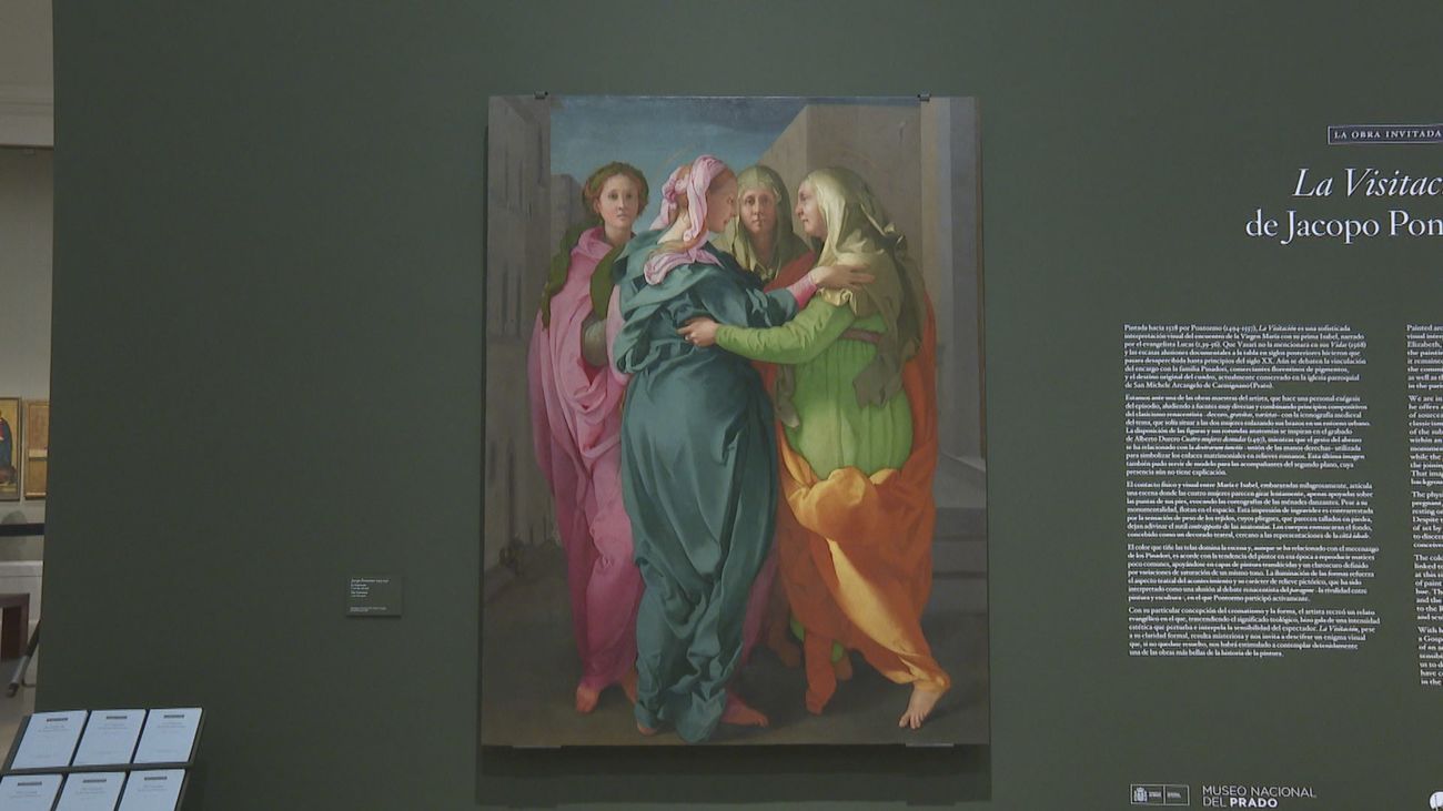 'La Visitación' de Yacopo Caruchi, obra invitada del Museo del Prado hasta el 18 de junio