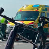 Un turismo arrolla a un grupo de ciclistas en la M-600 en Brunete y deja siete heridos, uno de ellos grave