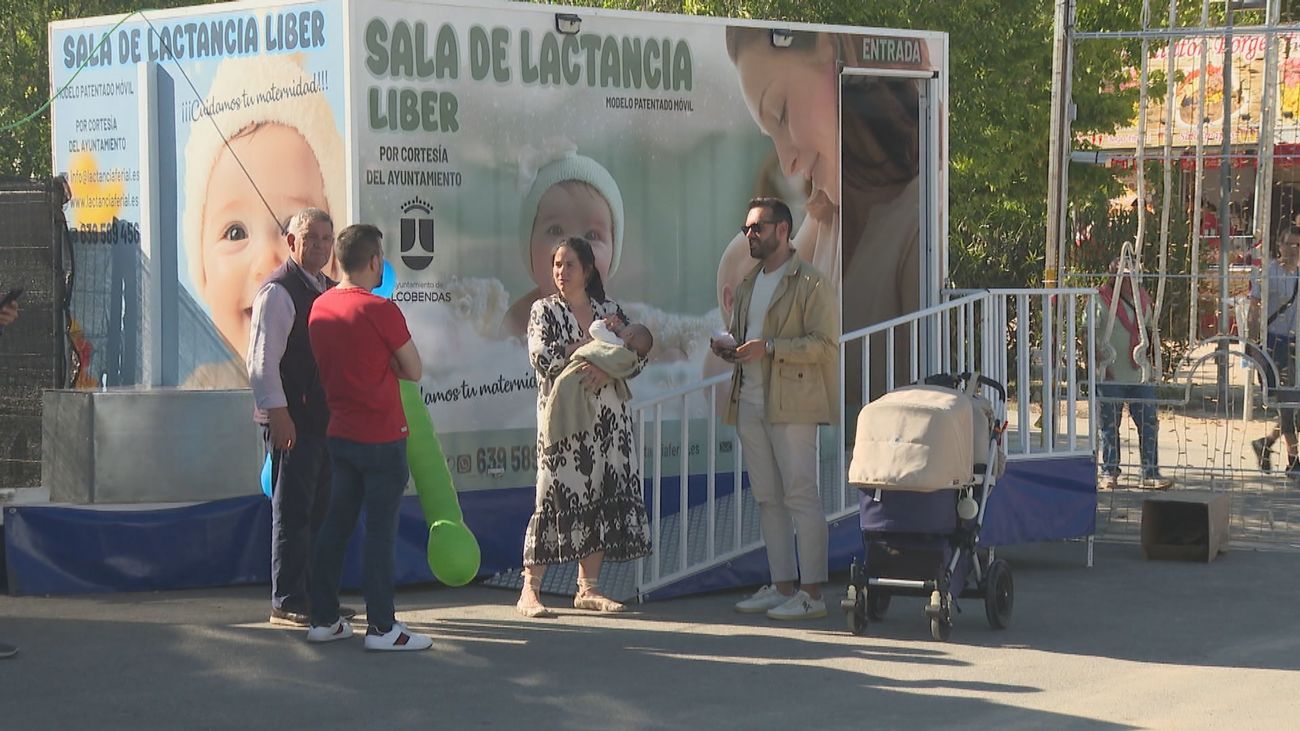 Salas lactantes para facilitar la asistencia de mamás en las fiestas de Alcobendas