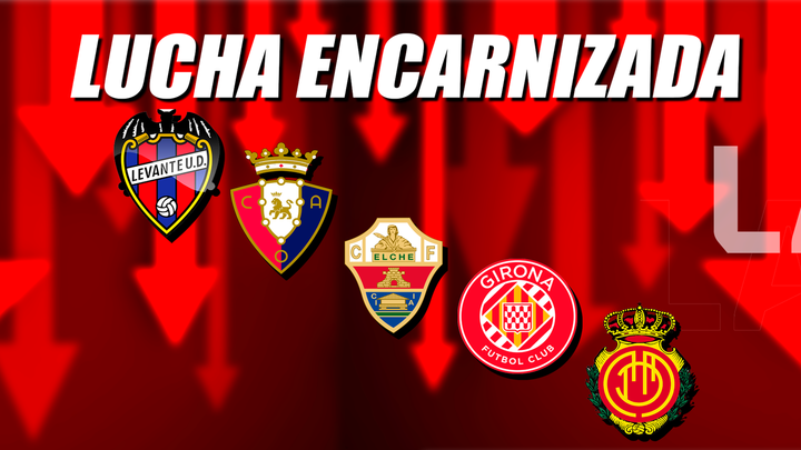 La lucha por la supervivencia, cinco equipos y dos plazas al infierno