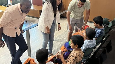 Los niños saharauis acogidos este verano en Fuenlabrada pasarán revisión odontológica en la URJC