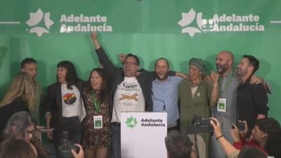 Adelante Andalucía supera a Por Andalucía
