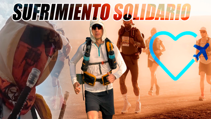 Nacho Coya completa el Marathon des Sables por solidaridad