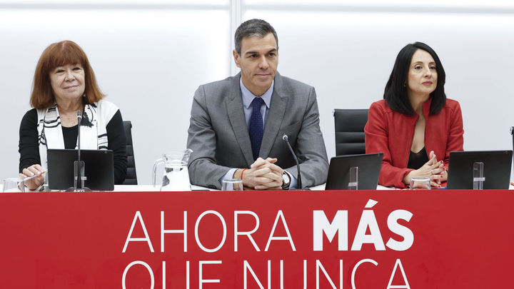 Reunión de la Ejecutiva federal del PSOE
