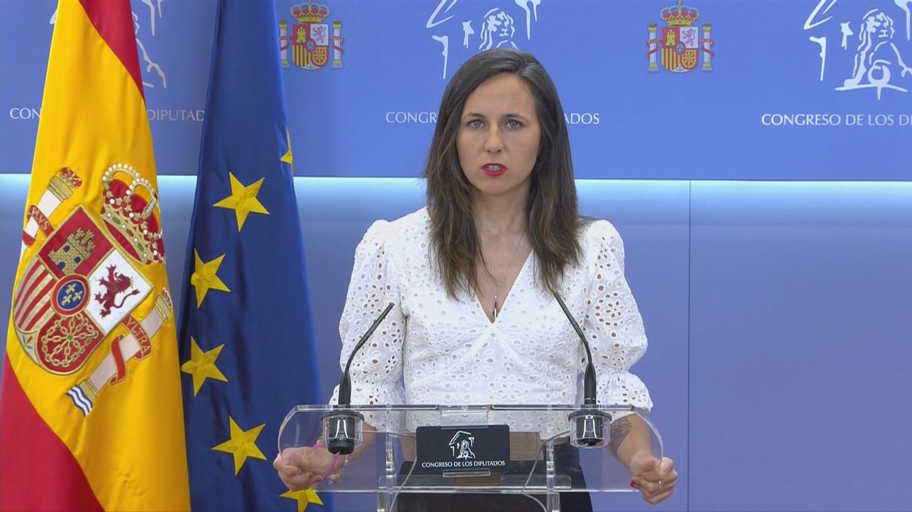Ione Belarra cree que "la derecha le tiene ganas a Zapatero" pero que el Gobierno "cada vez lo tiene más difícil"