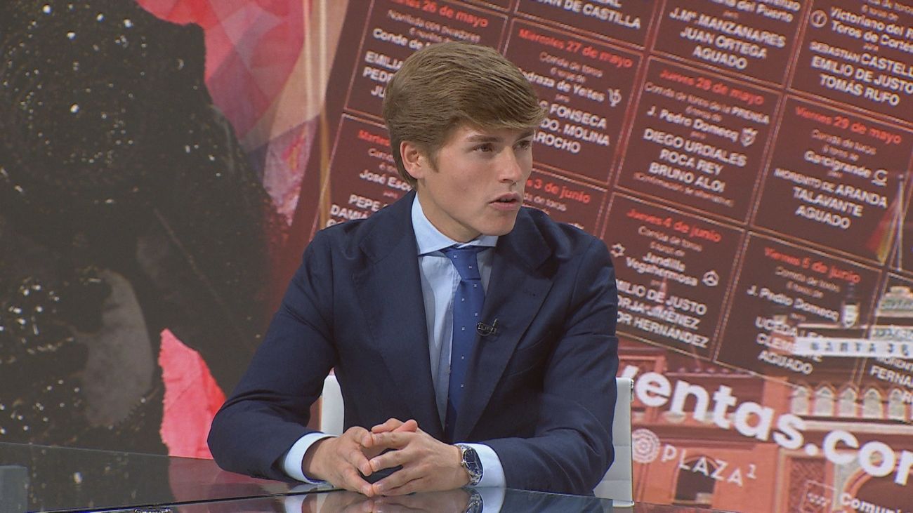 Álvaro Serrano, en Telemadrid: "Como atlético sigo la filosofía del Cholo: toro a toro"