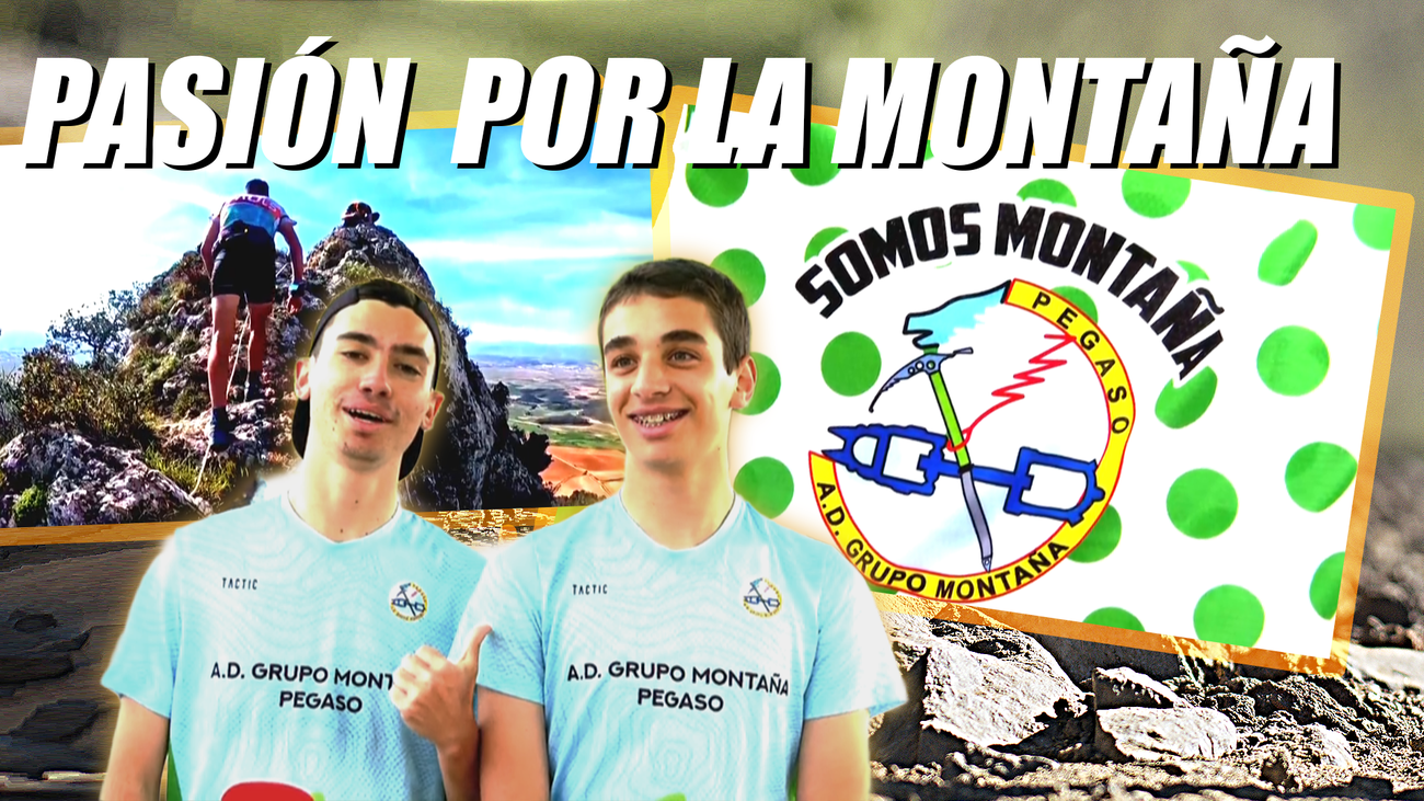 Darío y Alejandro buscan apoyo para seguir corriendo carreras de montaña