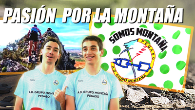 Darío y Alejandro buscan apoyo para seguir corriendo carreras de montaña