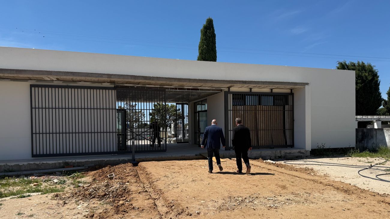 Visita regional a las obras del nuevo tanatorio de Valdetorres de Jarama